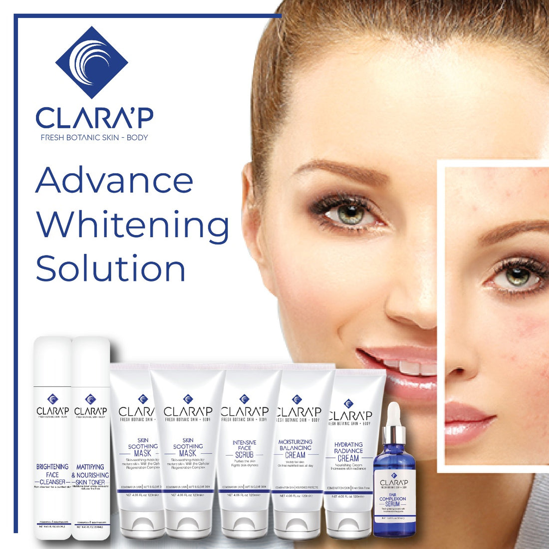 Prime Range (Advance Whitening Facial & Serum)