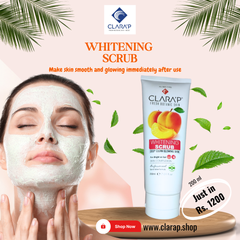 Whitening scrub