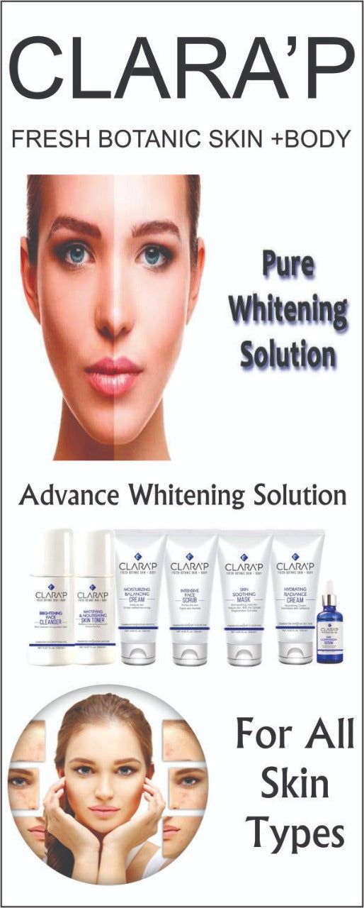 Clara'P Advance Whitening Facial Kit (Personal Kit)