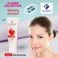 Clara'P Whitening Facewash