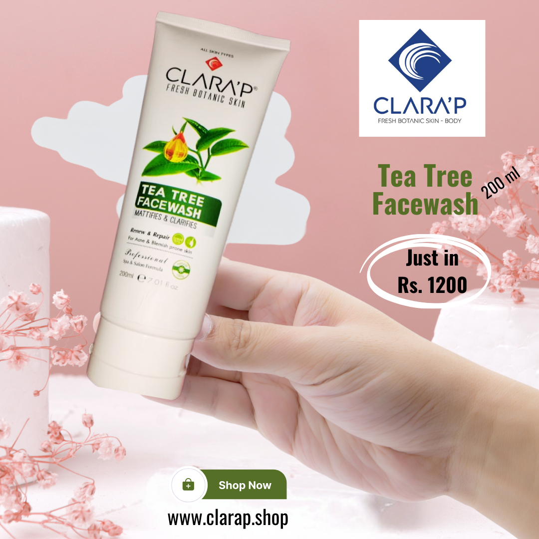 Clara'P Tea Tree Facewash